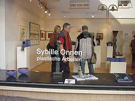 Sybille Onnen 2003 Ausstellung Leidenschaft und Lust in der Galerie KEIM, Stuttgart