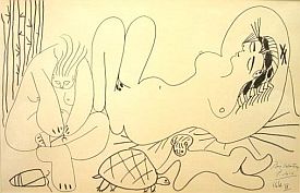 Pablo Picasso Heliograwür 1962