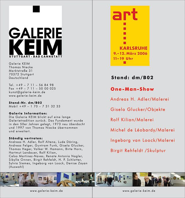 One Man Show - art Karlsruhe 2006